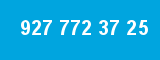 927 772 37 25